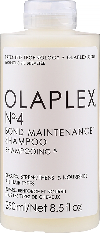 Repair Shampoo for All Hair Types - Olaplex Professional Bond Maintenance Shampoo №4 — photo N2