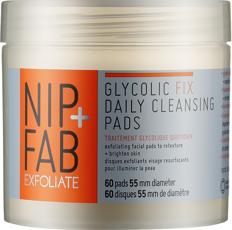 Daily Cleansing Pads - NIP + FAB Glycolic Fix Daily Cleansing Pads — photo N1