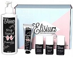 Fragrances, Perfumes, Cosmetics Set - Elisium (n/primer/9g + n/gel/300ml + n/base/9g + n/top/9g + n/gel/25g)