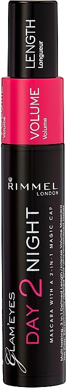 Lash Mascara - Rimmel Glam'Eyes Day 2 Night Mascara — photo N1