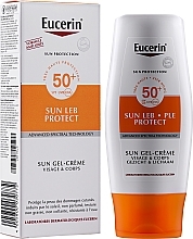 Body Sunscreen Gel SPF50 - Sun Protection Leb Protect Cream-Gel SPF50 — photo N1