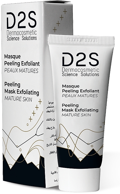 Peeling Exfoliating Mask for Mature Skin - D2S Anti Ageing Peeling Mask Exfoliatin — photo N1