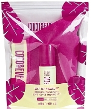 Set - Coco & Eve Self Tan Travel Kit Medium (bronz/foam/50ml + self/taning/mitt) — photo N3