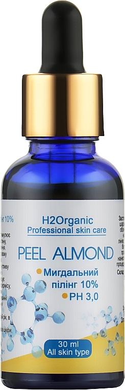 Mandelic Peeling 10% - H2Organic Almond Peeling — photo N1