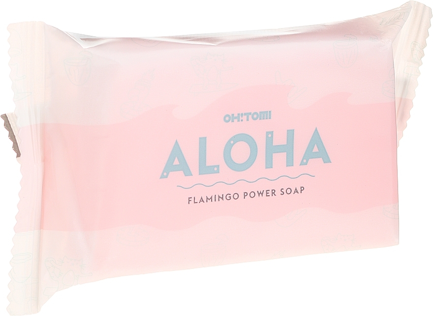 Natural Soap - Oh!Tomi Aloha Flamingo Power Soap — photo N4