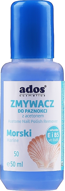 Nail Polish Remover with Sea Scent - Ados Acetone Nail Polish Remover — photo N1