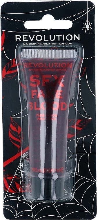 Fake Blood Liquid - Makeup Revolution Halloween 2019 SFX Fake Blood — photo N1