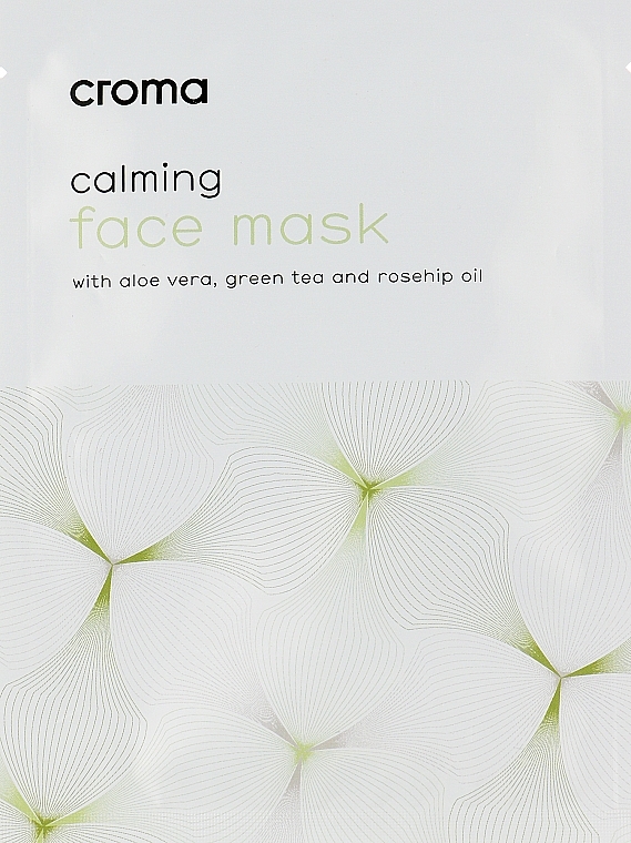 Face Mask with Green Tea Extract - Croma Face Mask Green Tea — photo N1