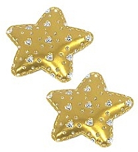 Golden Star Hair Clip, d-191 - Dini Hand Made — photo N2