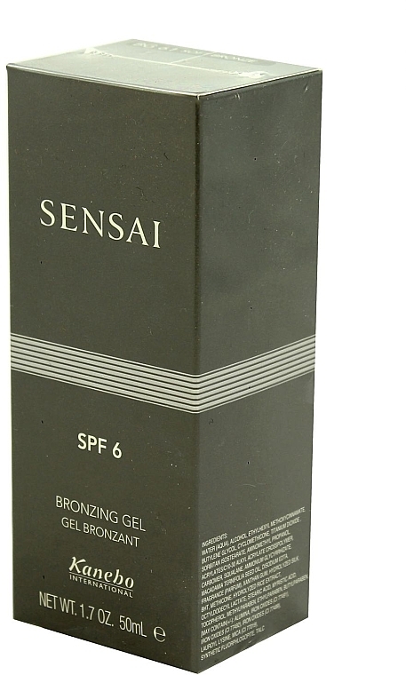 Bronzing Gel - Sensai Bronzing Gel SPF 6 — photo N2