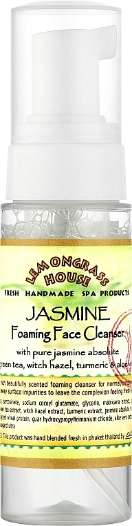 Face Cleansing Foam "Jasmine" - Lemongrass House Jasmine Foaming Face Cleanser — photo N1