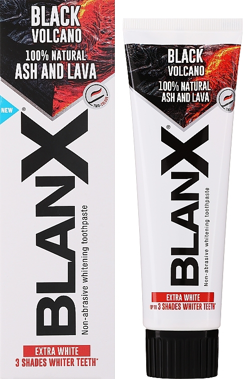 Whitening Toothpaste - BlanX Black Volcano Extra White — photo N1