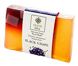 Fragrances, Perfumes, Cosmetics Black Grape Glycerin Soap - Olive Spa Hand Made Glycerin Soap