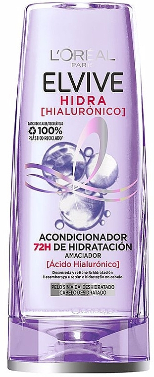 Conditioner - L'Oreal Paris Elvive Hidra Hyaluronic Moisture Locking Conditioner — photo N6