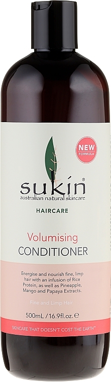 Volume Hair Conditioner - Sukin Volumising Conditioner — photo N1
