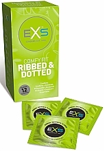 Ribbed & Dotted Condoms - EXS Ribbed & Dotted Condoms — photo N2