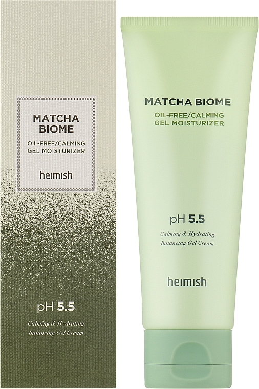 Refreshing Face Cream Gel - Heimish Matcha Biome Oil-Free Calming Gel Moisturizer — photo N8