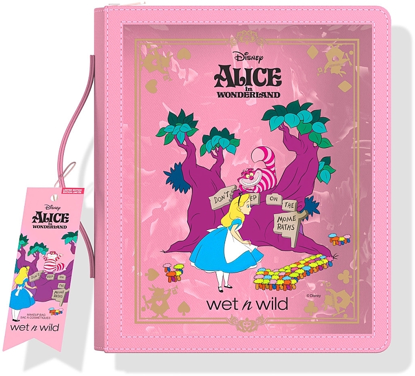 Cosmetic Bag 'Alice in Wonderland' - Wet N Wild Alice in Wonderland Makeup Bag — photo N1