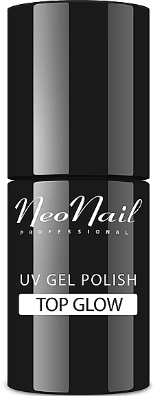 Glow Gel Polish Top Coat - NeoNail Professional Top Glow — photo N1