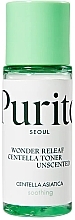 Fragrances, Perfumes, Cosmetics Centella Soothing Toner without Essential Oils - Purito Seoul Wonder Releaf Centella Toner Unscented Mini
