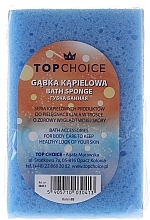 Bath Sponge 30413, blue - Top Choice — photo N1