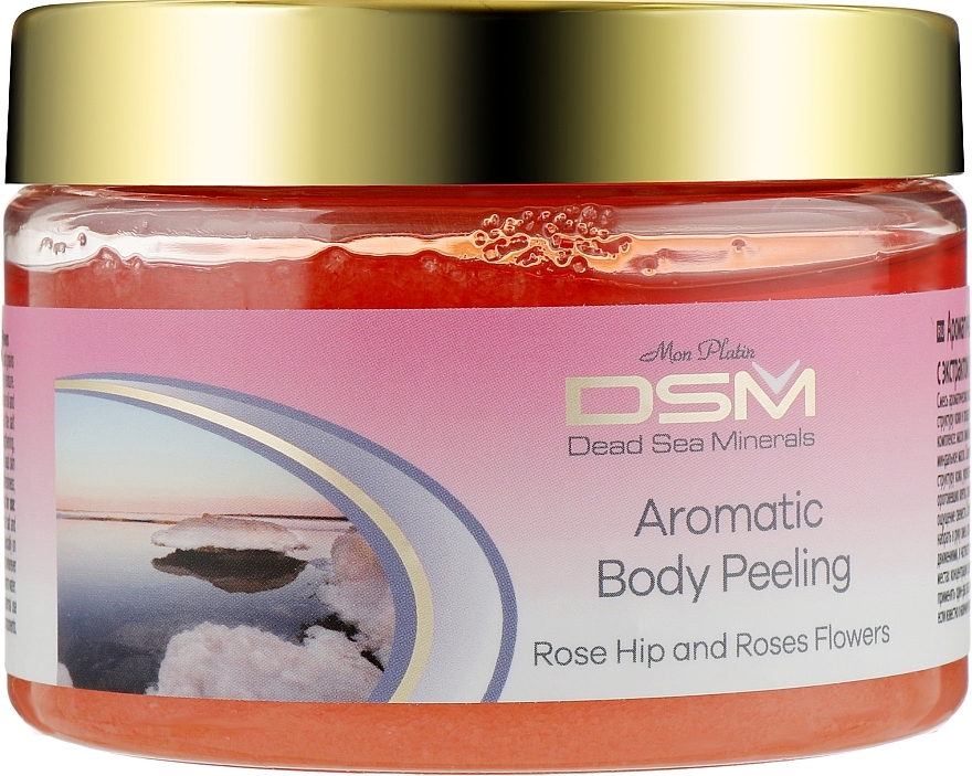 Rose & Rosehip Body Peeling - Mon Platin DSM Moisturising Body Peeling Soap — photo N1