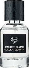 Fragrances, Perfumes, Cosmetics Diamond Black Golden Leather - Car Perfume