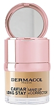 Fragrances, Perfumes, Cosmetics Face Corrector - Dermacol Caviar Long Stay Make-Up & Corrector