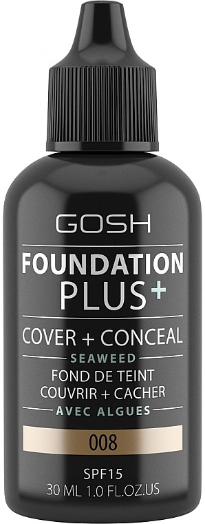 Foundation - Gosh Foundation Plus SPF15 — photo N2