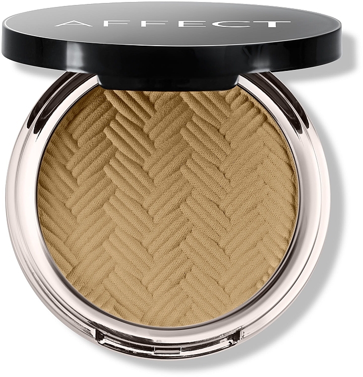 Bronzing Face Powder - Affect Cosmetics Glamour Pressed Bronzer (G-0011 -Pure Love) — photo N6