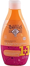 Set "Shower Gel Cream with Apricot & White Lily Oil" - Le Petit Marseillais — photo N1
