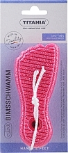 Fragrances, Perfumes, Cosmetics Foot Pumice, pink - Titania Pumice Sponge Foot