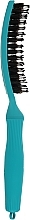 Hair Brush - Olivia Garden Finger Brush Combo Blue Lagoon — photo N2