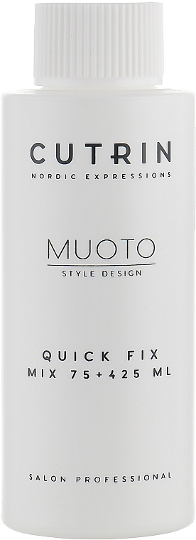 Quick Fix Neutralizer - Cutrin Muoto Perm Quick Fix — photo N1