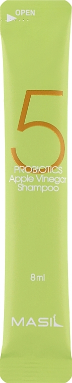 Apple Vinegar Shampoo - Masil 5 Probiotics Apple Vinegar Shampoo (sample) — photo N1