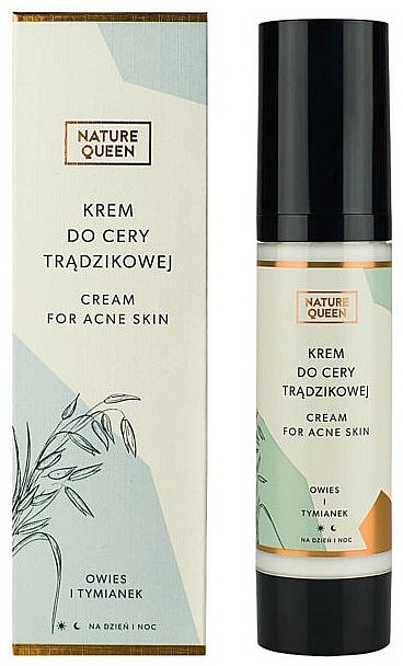 Anti-Acne Face Cream - Nature Queen Cream For The Acne Skin — photo N4