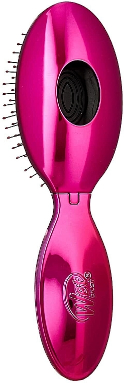 Hair Brush, pink - Wet Brush Pop & Go Detangler Hair Brush Pink — photo N2