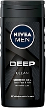 Beauty Set - NIVEA MEN Deep Care (deo/50ml + cr/75ml + sh/gel/250ml + ash/lot/100ml) — photo N6