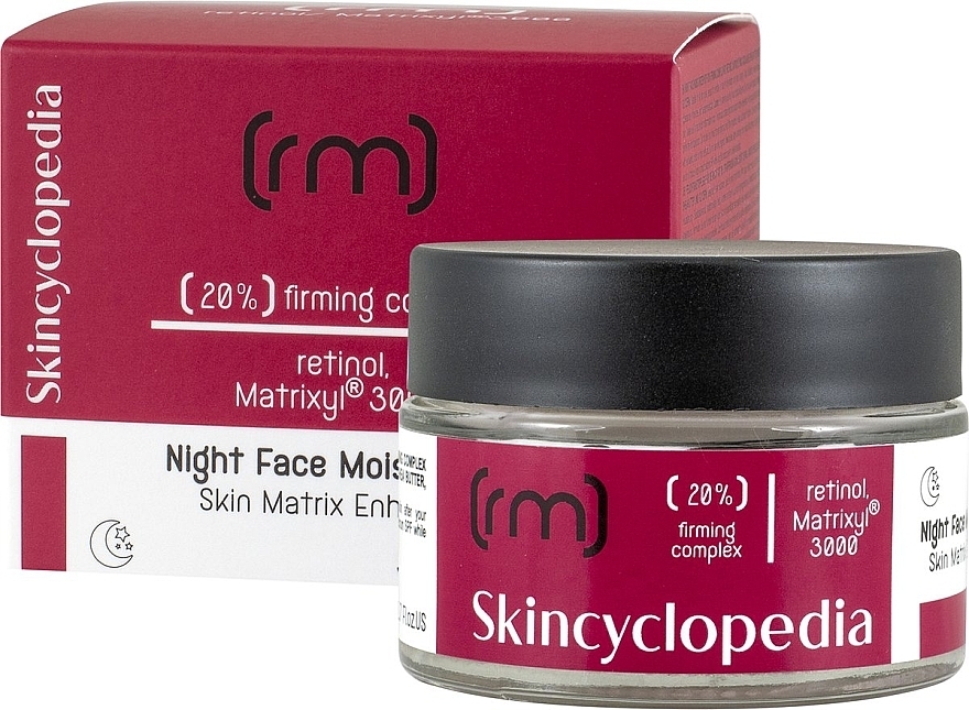 Night Face Cream with Firming Complex - Skincyclopedia Night Face Moisturizer Retinol Matryxil 3000 — photo N3