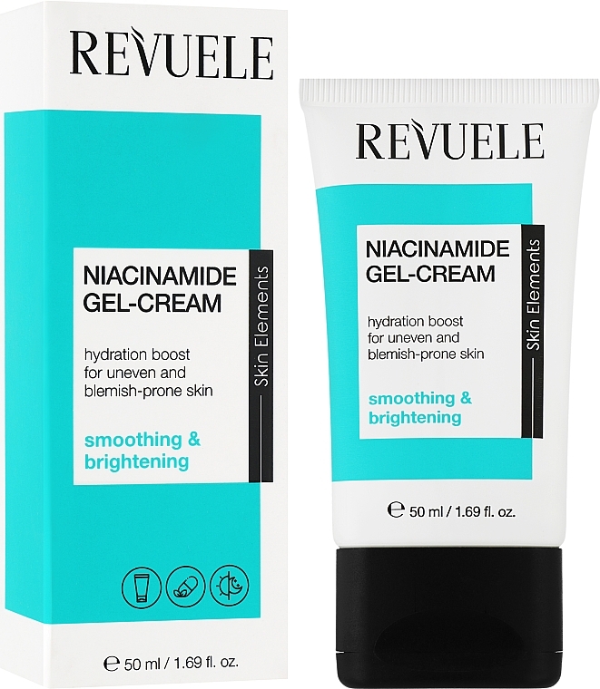 Niacinamide Face Gel Cream - Revuele Niacinamide Gel-Cream — photo N2