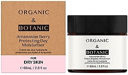 Fragrances, Perfumes, Cosmetics Moisturizing Day Cream for Dry Skin - Organic & Botanic Amazonian Berry Protecting Day Moisturiser