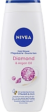 Shower Cream-Gel - NIVEA Care & Diamond Cream Shower Oil — photo N1