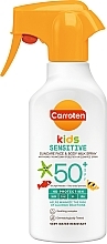 Fragrances, Perfumes, Cosmetics Kids Sunscreen Milk Spray - Carroten Kids Sensitive Suncare Face & Body Milk Spray SPF50