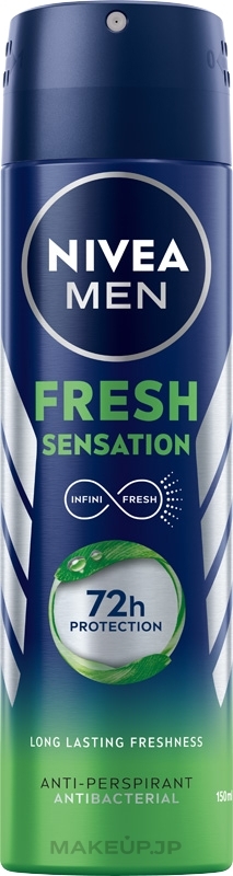 Deodorant Antiperspirant Spray for Men - Nivea Men Fresh Sensation Antiperspirant Antibacterial — photo 150 ml