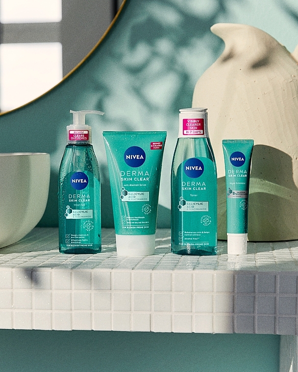 Cleansing Face Toner - Nivea Derma Skin Clear Toner — photo N5