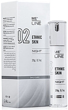 Fragrances, Perfumes, Cosmetics Depigmenting Night Emulsion for IV-VI Skin Phototypes - Me Line 02 Ethnic Skin Night
