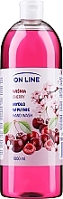 Liquid Hand Soap 'Cherry', without dispenser - On Line Cherry Hand Wash — photo N1