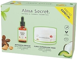 Fragrances, Perfumes, Cosmetics Set - Alma Secret Curly Lot (h/ser/50ml + h/mask/250ml)