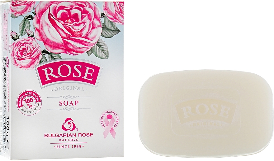 Soap - Bulgarian Rose Rose Original Soap — photo N1