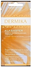 Enzyme Mask for All Skin Types - Dermika Alabaster Super Smoothing Mask With Enzymes (mini size) — photo N1